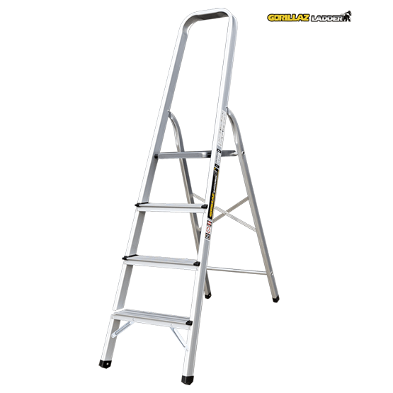 ESCALERA ALUMINIO BANQUETA 0.84m GAB4-IA GORILLAZ 150KG - imagen 3