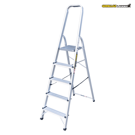 ESCALERA ALUMINIO BANQUETA 1.06m GAB5-IA GORILLAZ 150KG - imagen 3