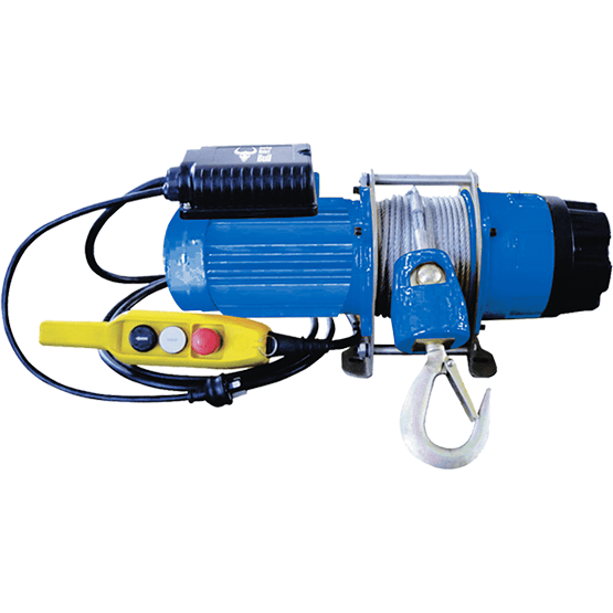 WINCHE ELECTRICO 0.3T WPS0.3 15m/min 7mmx30m 1.1kw AMERICAN BULL - imagen 1