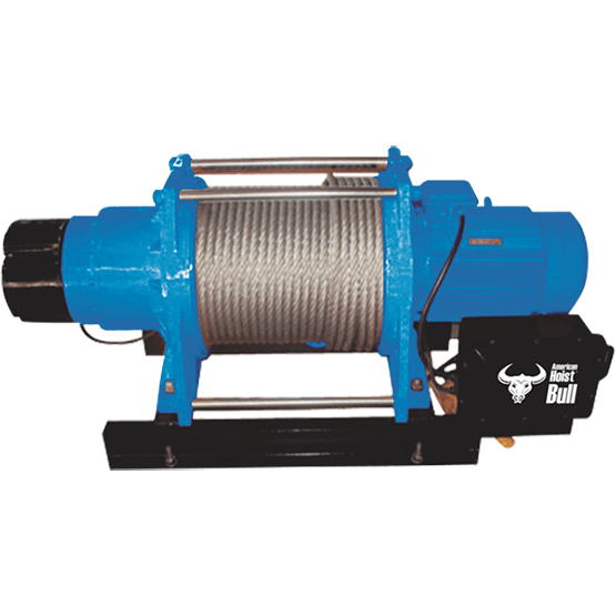 WINCHE ELÉCTRICO 3.5T WPS3.5 10m/min 18mm×143mts 9kw AMERICAN BULL