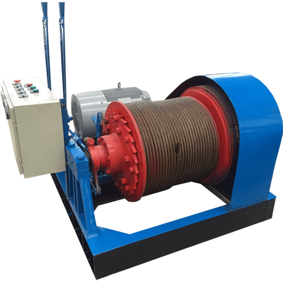 WINCHE ELÉCTRICO 3T WGR3FC 30m/min 15.5mmx300mts 22Kw AMERICAN BULL