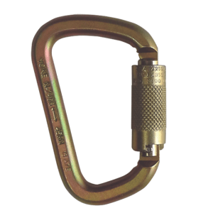 CARABINERO ACERO APERTURA 22mm ANSI DOBLE SEGURO GIRATORIO