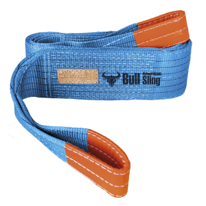 ESLINGA DE POLIÉSTER AZUL 8"X5mtsX11.2TX2CAPAS FS 5:1 ASME B30.9 (NORMATIVA EEUU) AMERICAN BULL