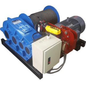 WINCHE ELÉCTRICO 1T WGR1-34 34m/min 9.5mmx110mts 7.5Kw AMERICAN BULL