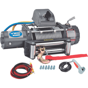 WINCHE 12V WC-8000L 1.8~5.4m/min 8.3mmx29mts 4.3Kw AMERICAN BULL